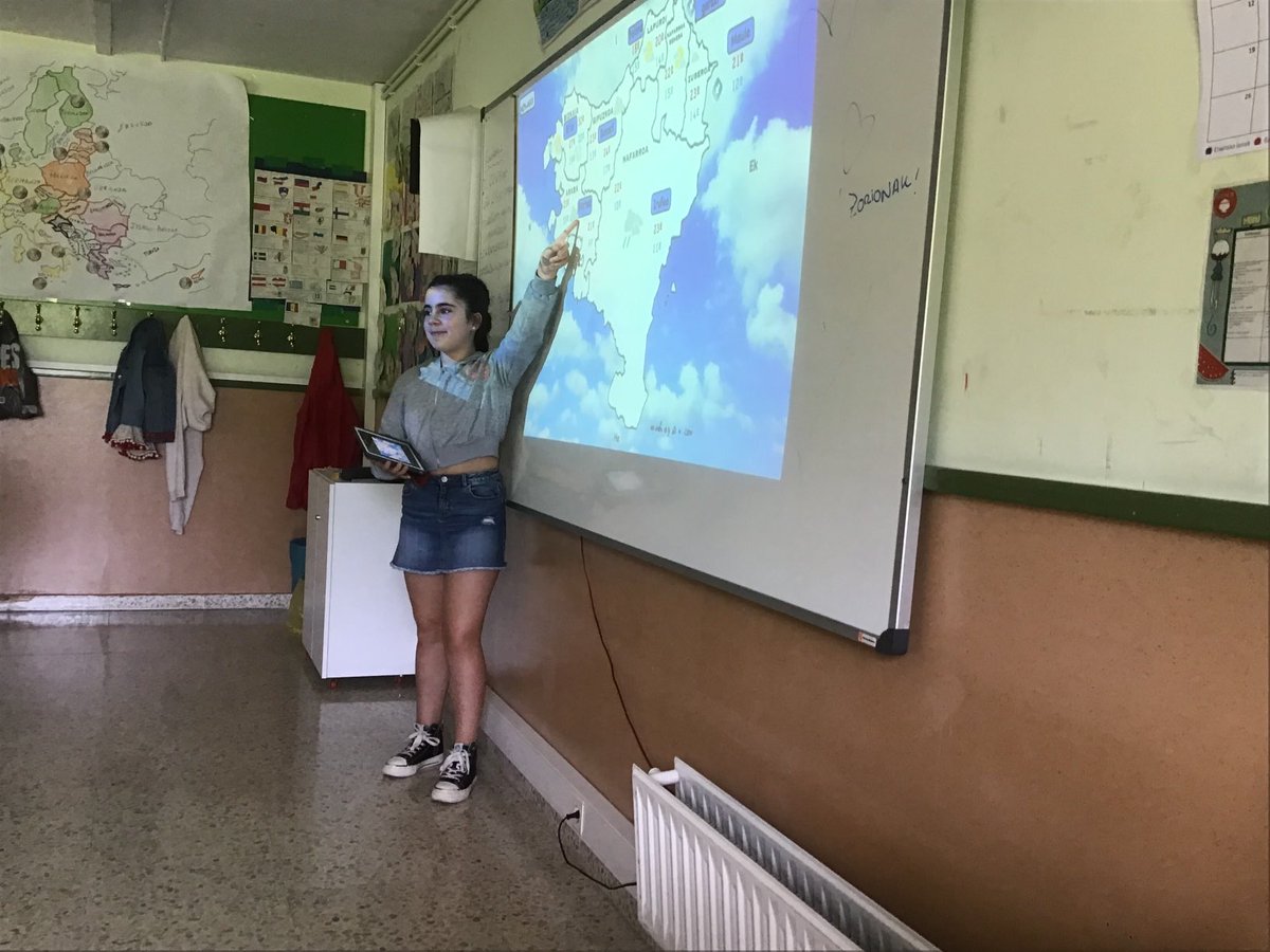 Euskalmeteko kasetariak Begoñazpira etorri daitekez eguraldairen iragarpenak entzutera.☀️☔️💨⛈️