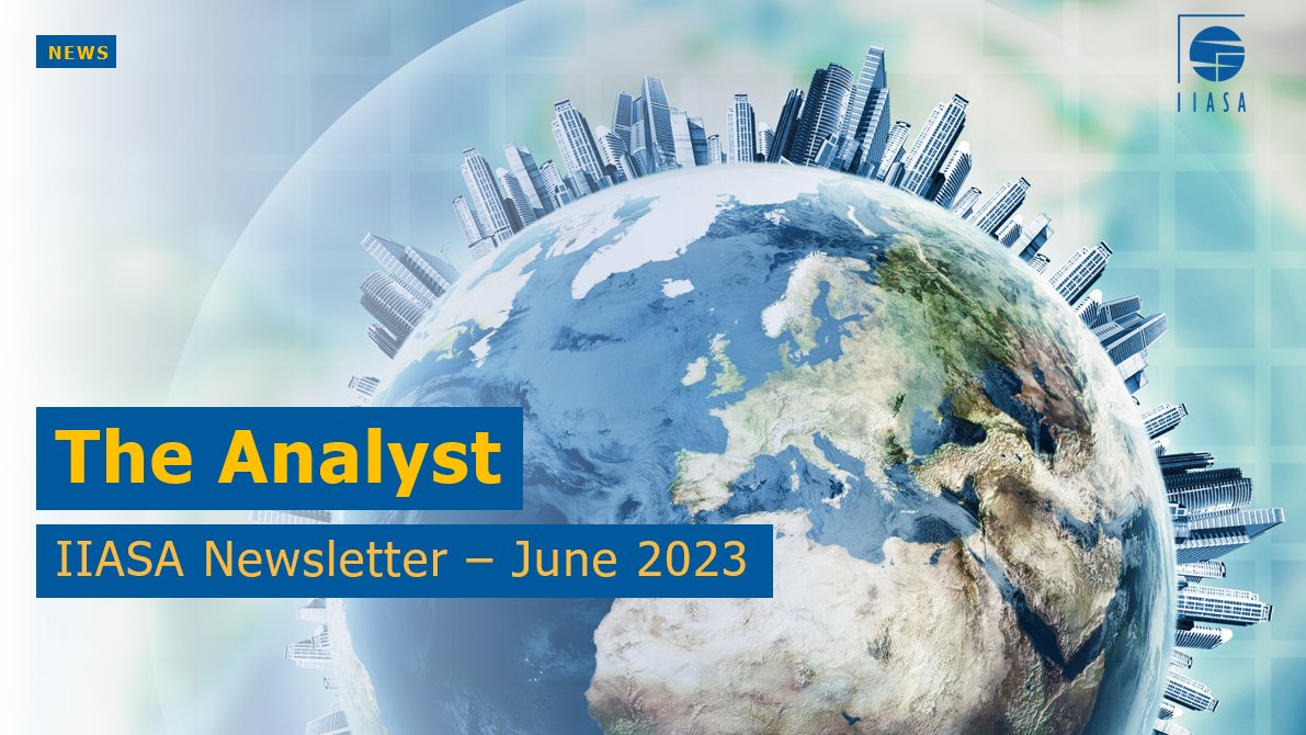 IIASAVienna's tweet image. 📨Check out the latest edition of #TheAnalyst newsletter:
🌎Quantifying #EarthSystem Boundaries for a just world on a safe planet
😷#COVID19 Lockdown and vaccines
🌳Nature is changing as land abandonment increases

👉mailchi.mp/iiasa/iiasa-an…