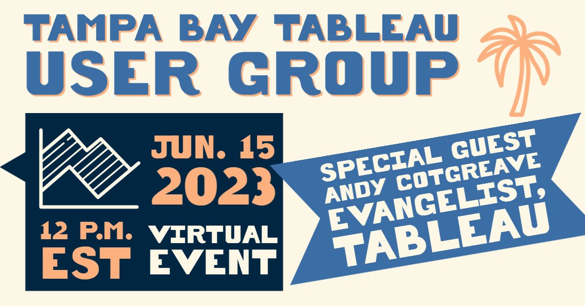 Tampa Bay Tableau User Group tweet media