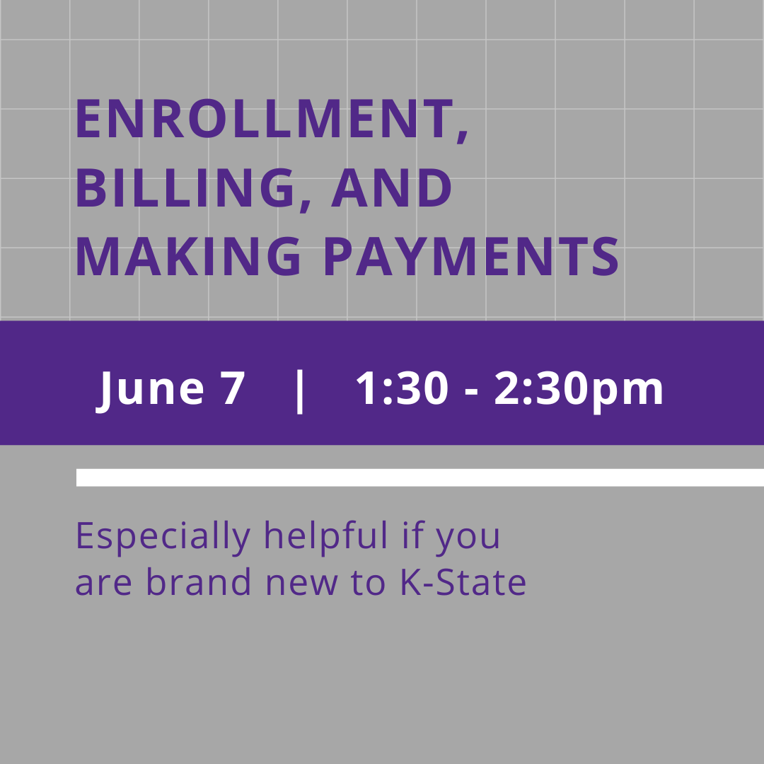 KSUGradSchool's tweet photo. Happening in 2 days!! Our first virtual session will be this Wednesday from 1:30-2:30pm CDT. Don't miss out on any of these information sessions. #KStateGradSchool https://t.co/ALj14SfQfp https://t.co/hDAiQZ5JVS