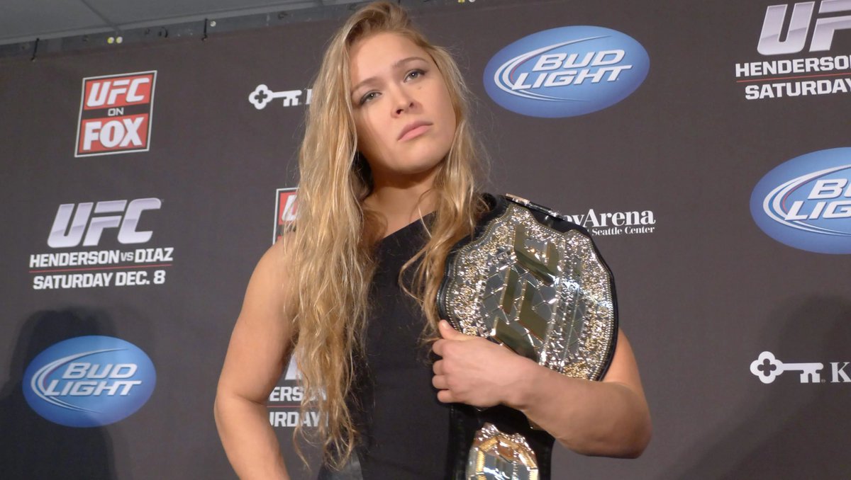 December 6, 2012

Ronda Rousey was the Strikeforce Women's Bantamweight Champion

Strikeforce folded & was absorbed by the UFC

Rousey was awarded the inaugural UFC Women's Bantamweight Championship