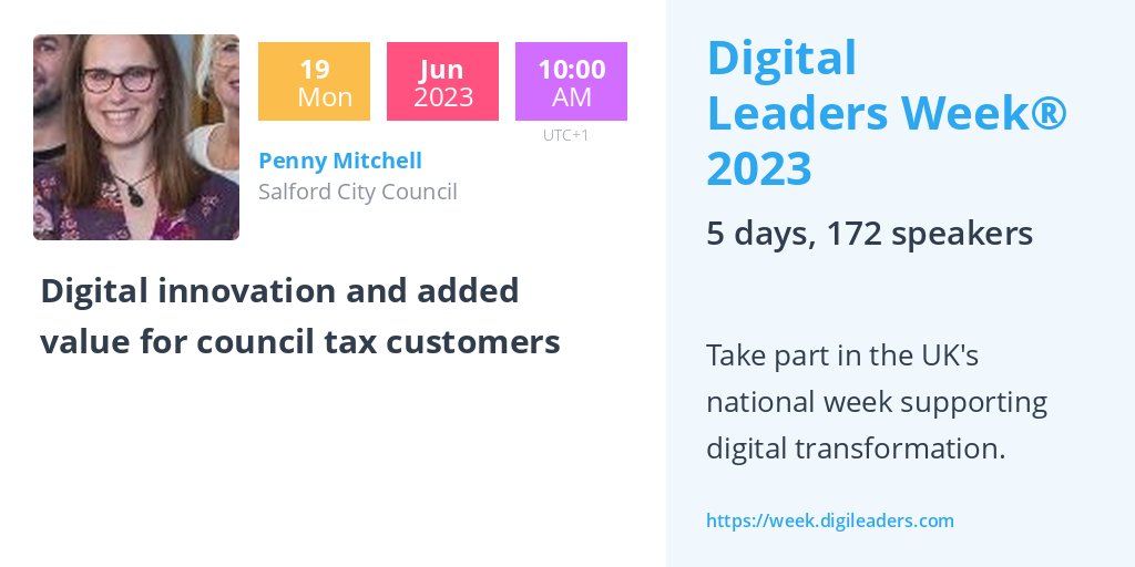 In #DLWeek our council tax service manager shares Salford’s innovative approach to delivering the energy rebate which saved money & added value for residents.  orlo.uk/Zq9cr Proud to be @DigiLeaders finalist #DigitalSalford