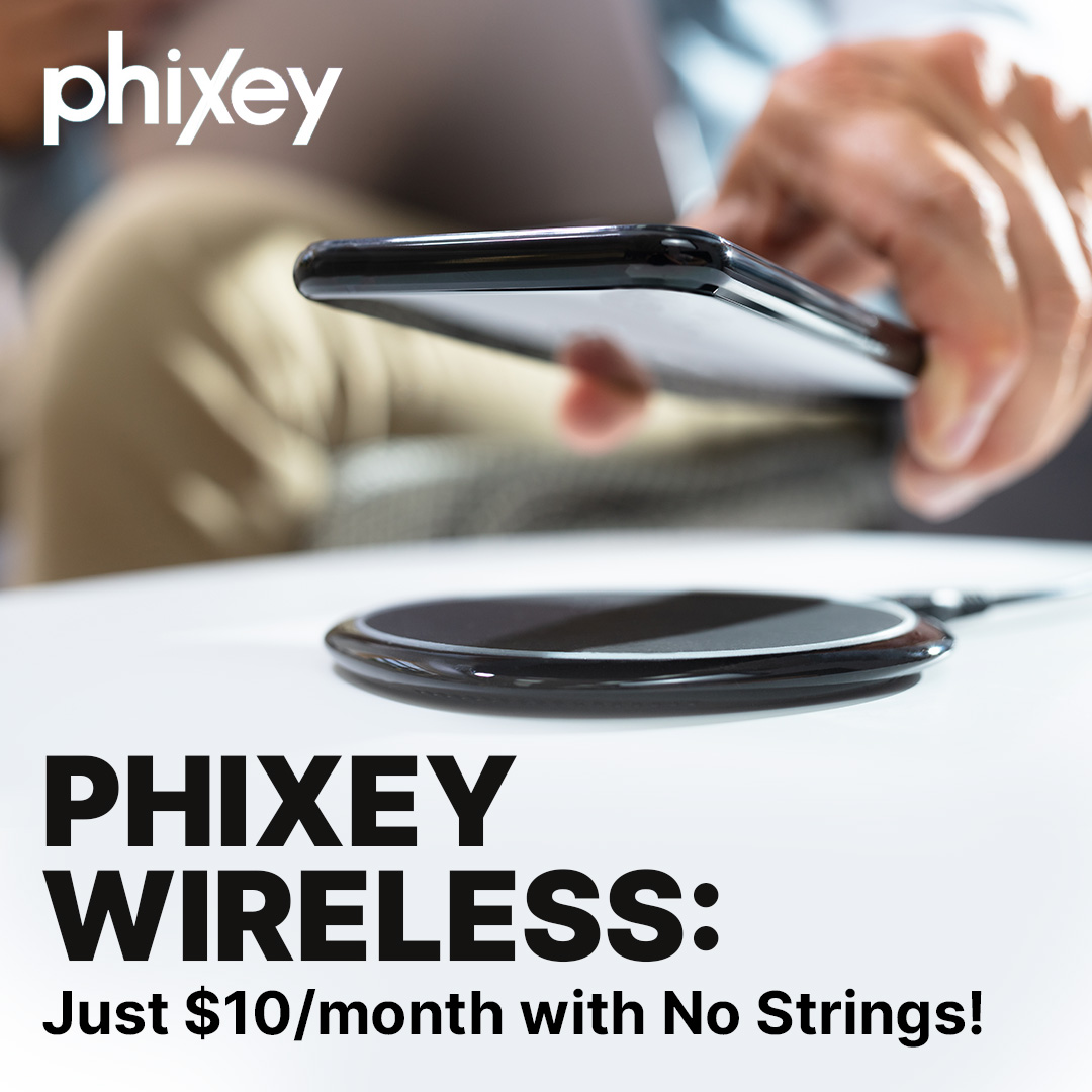 Cut the cords and embrace the freedom of Phixey Wireless for just $10/month, no strings attached 🌐🔥 

Say goodbye to hidden fees and long-term commitments, and say hello to affordable wireless that works for you 💪 

#PhixeyWireless #AffordableFreedom #NoStringsAttached