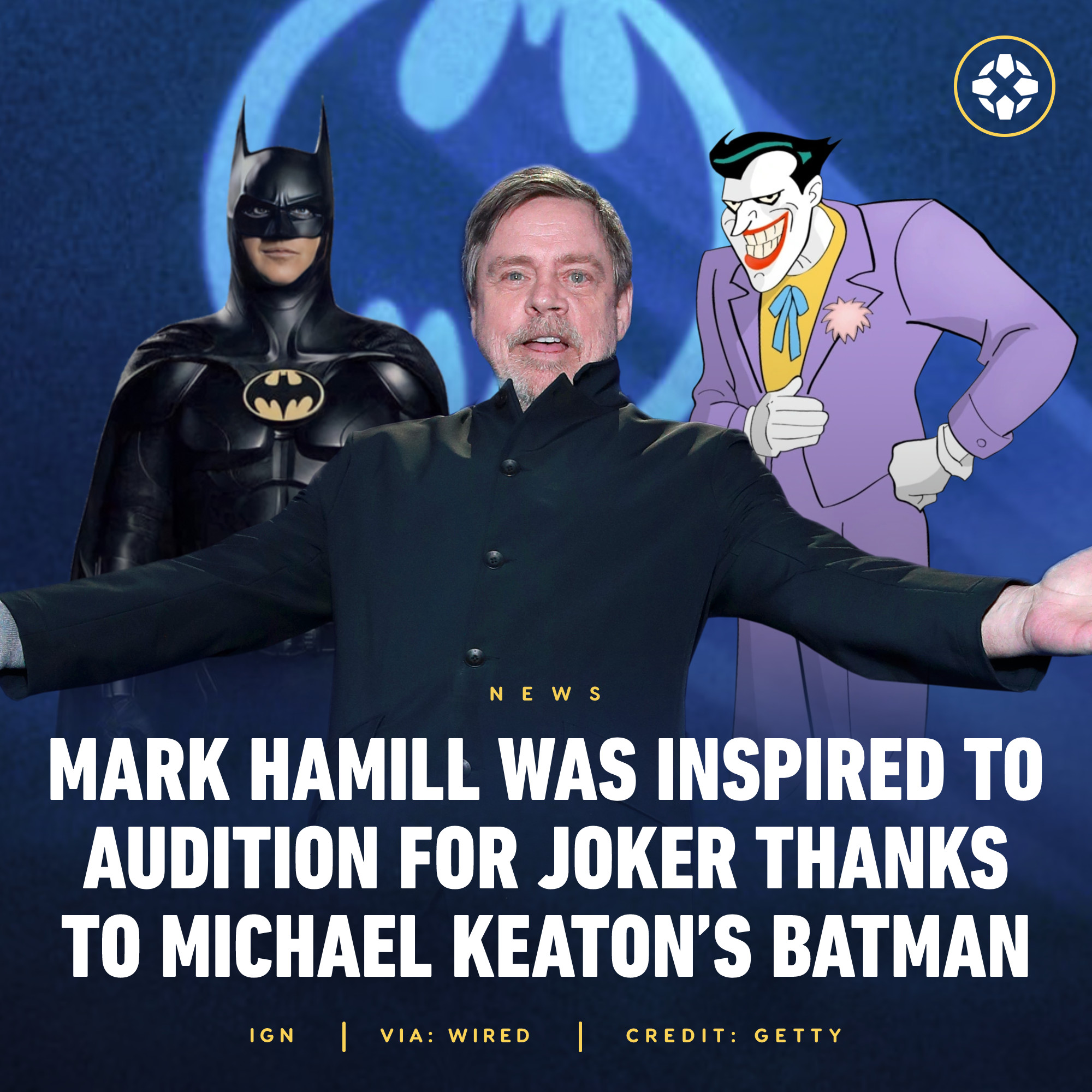 Mark Hamill on what inspired him to audition for the Joker