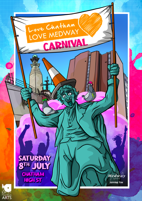 HalpernFoundCEO's tweet photo. So it's official! Chatham Carnival is back &amp; it's  bigger and better than last year. 

Join us from 10am on July 8th for live music, parade, food market, activity stalls, &amp; of course the bOing street shows! 

#Medway #Chatham #ChathamCarnival #FamilyFriendly #community https://t.co/l1SDj6QiUN