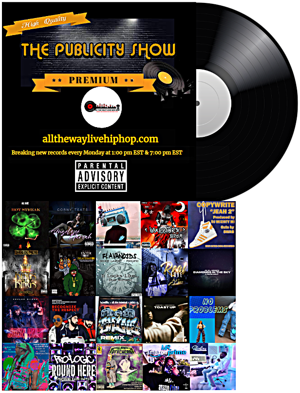 ATWLHH's tweet photo. Tune in to The Publicity Show at 1:00 pm EST &amp; 7:00 pm EST https://t.co/LV5qZVwOEm https://t.co/ePsiAqNCZd