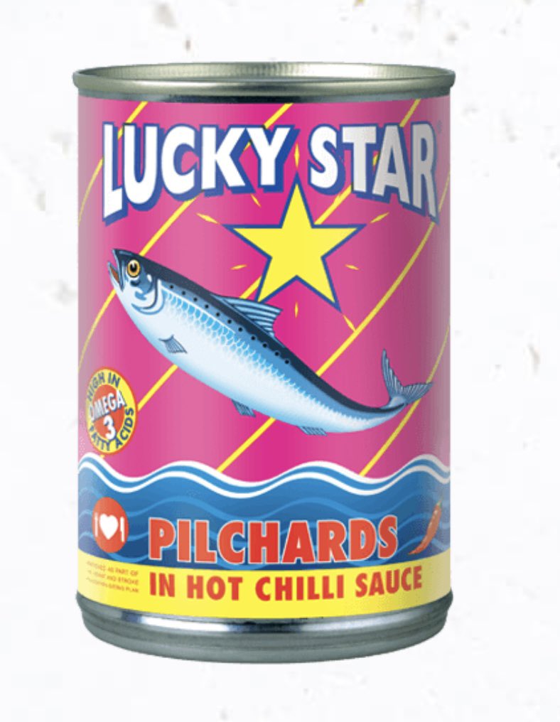 FifiPeters's tweet photo. You know times are tough when sales of Lucky Star hit a record high…

Or is Tito still making tinned fish popular?!

Anyway Oceana said today Lucky Star sales volumes increased by over 20% to 5-million carton in the six months to March 2023 https://t.co/Gt12m4VxWd