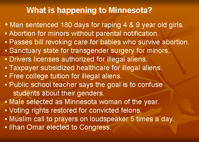 @EggZackly1 I'm not sure the healthcare is 100% free, but yes Minnesotans will be subsidizing healthcare for illegal aliens.