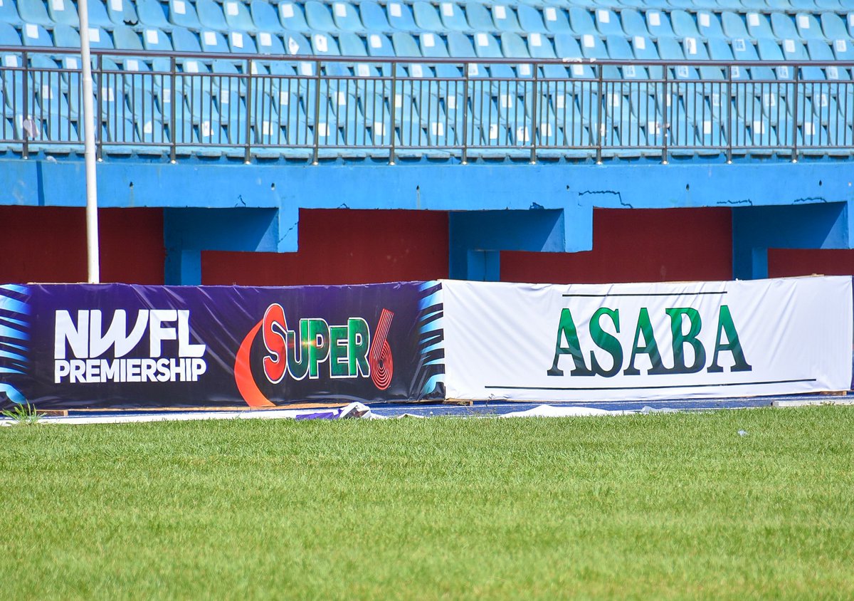 TheNWFL's tweet photo. 👍Asaba, Delta State 📍is ready! 

Are you ready for the #NWFLPremiershipSuper6?

Show your support for #NWFL 💪 as the tourney begins on Tuesday at Stephen Keshi Stadium 🏟️

#NWFL23 #NWFLPremiership23 https://t.co/GVGi4IJvF1