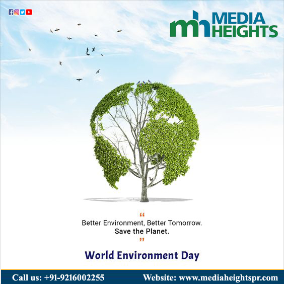 #WorldEnvironmentalDay is celebrated annually on 5 June and encourages awareness and action for the protection of the environment. By Mediaheightspr.com
#Inboundmarketing #MEDIAHEIGHTS #digitalmarketingcompany #searchengineoptimization #content #instagrammarketing