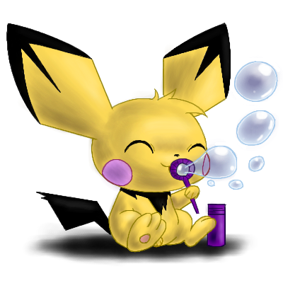EspeonEthan's tweet photo. * being cute blowing bubbles * pichu https://t.co/NbRnIwztys