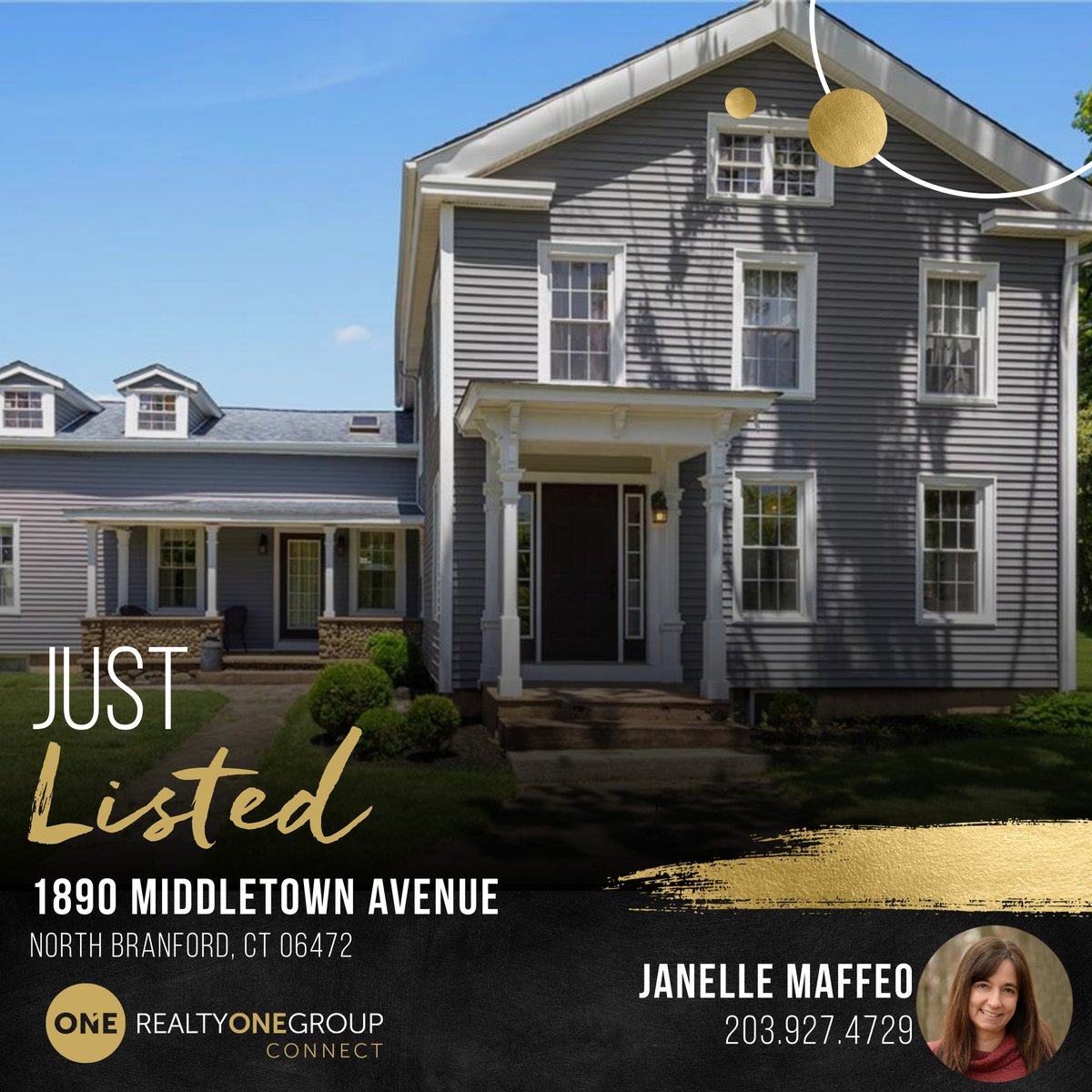 rogconnect's tweet photo. Another ONE Listed by Janelle Maffeo! Congrats to you &amp; your clients! ☝️🙌
Connect with Janelle for more information or to tour this property.#JustListed #Realestate #NorthBranford #rogconnect #one #Openingdoors https://t.co/xI0MQu8Hy0 https://t.co/4ZCvhaBTxY