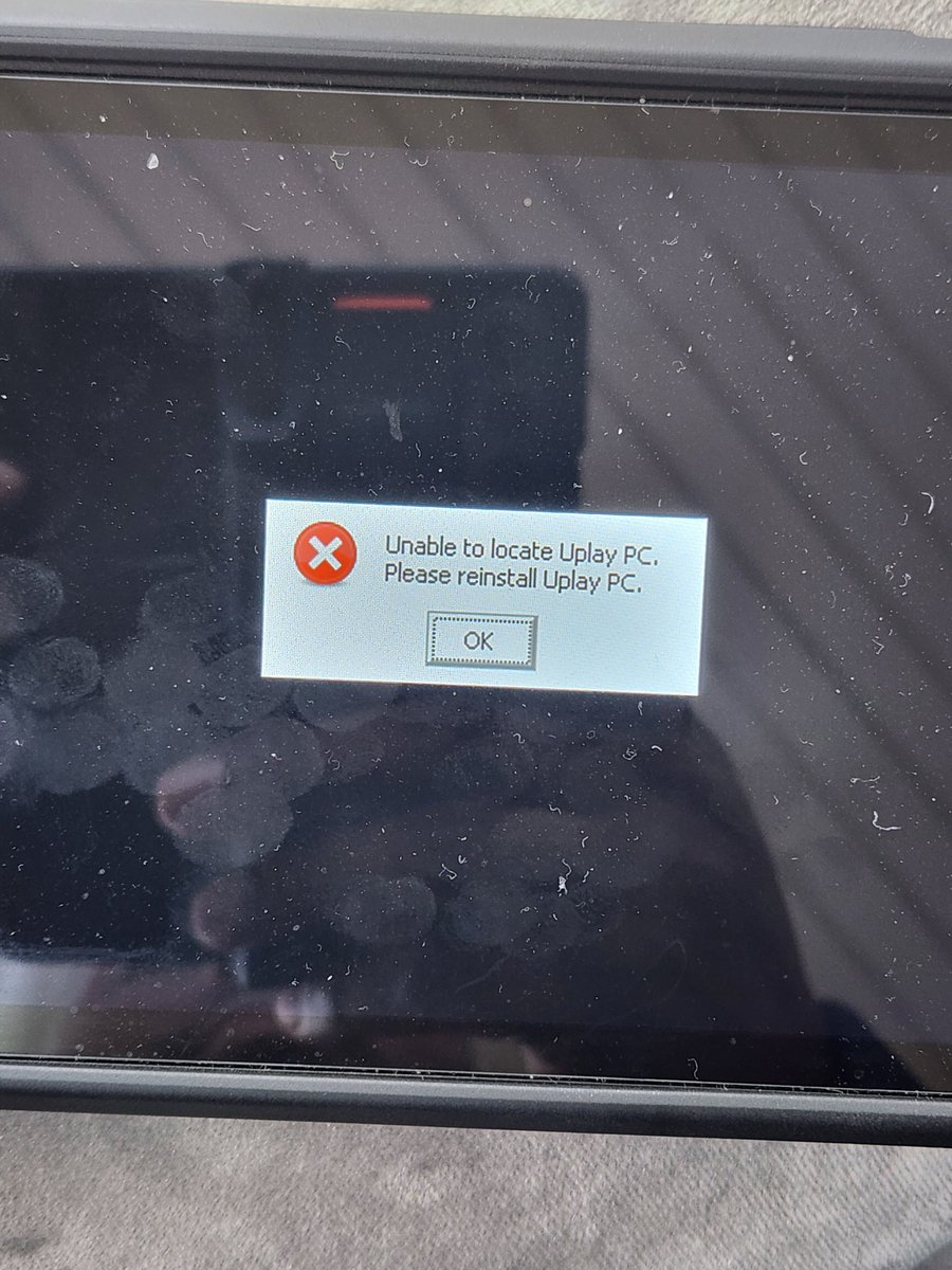 DuffsOuL's tweet photo. @valvesoftware @UbisoftSupport @OnDeck @Steam I don't which one of yall can help with this but I was very excited to play wildlands on the go, for a week now I've been getting this error on launch. Please help I'd like to get back to taking down Unidad.  I'm using proton ex, 348 https://t.co/Zgitoyktlw