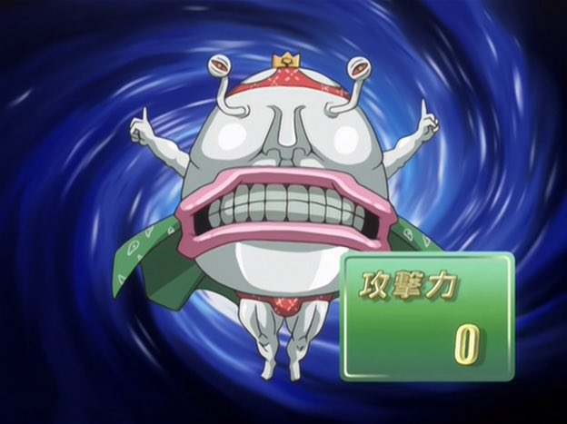 1605. Ojama King

First released in Japanese and in English in 2004

What is everyone’s favourite ‘Ojama’ card?
#YuGiOh