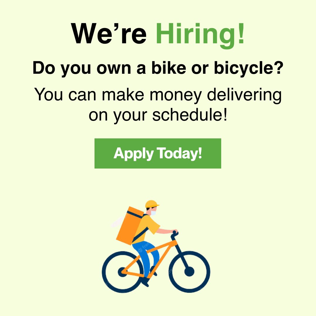 moveeats's tweet image. Make money delivering on your own schedule! 

Apply today ridemove.co/apply