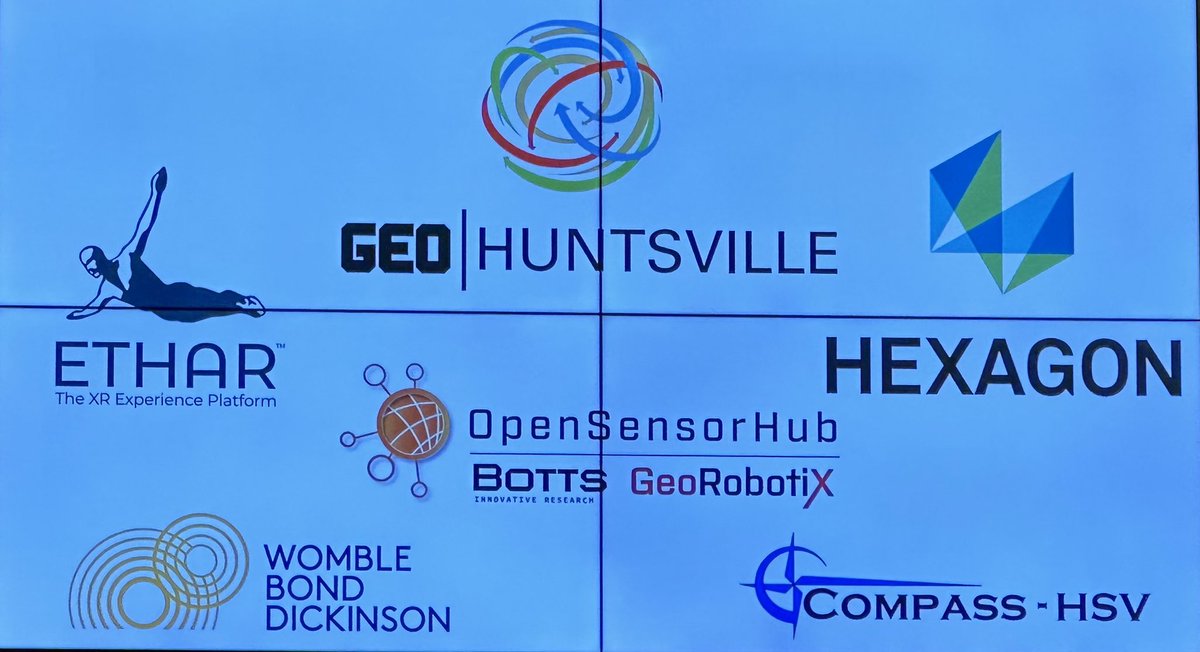 GeoRobotix's tweet image. We @GeoRobotix are thrilled to be a sponsor, alongside Botts Innovative Research &amp;amp; the @opensensorhub team, of this week’s @opengeospatial Consortium’s member meeting in #HSV. If you are in town, join @geohuntsville at the @hsvgarden this week, and help build the future of #geo!