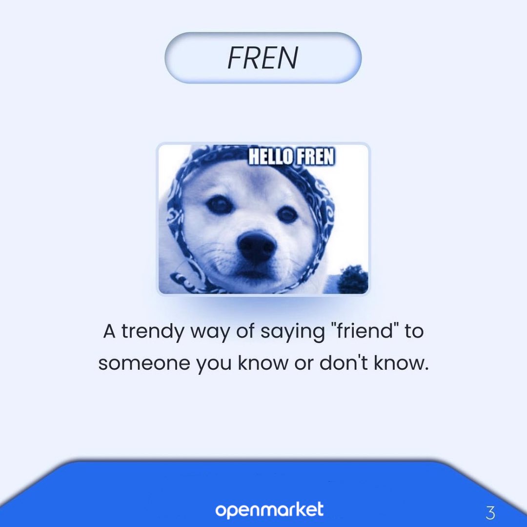 OpenMarket_ae's tweet photo. Lost in a sea of crypto slang? No worries, fam! We've got your back with our ultimate crypto slang decoder.

Let's dive in and decode the crypto language like a boss! 💥 https://t.co/nrxo3K8DjP
