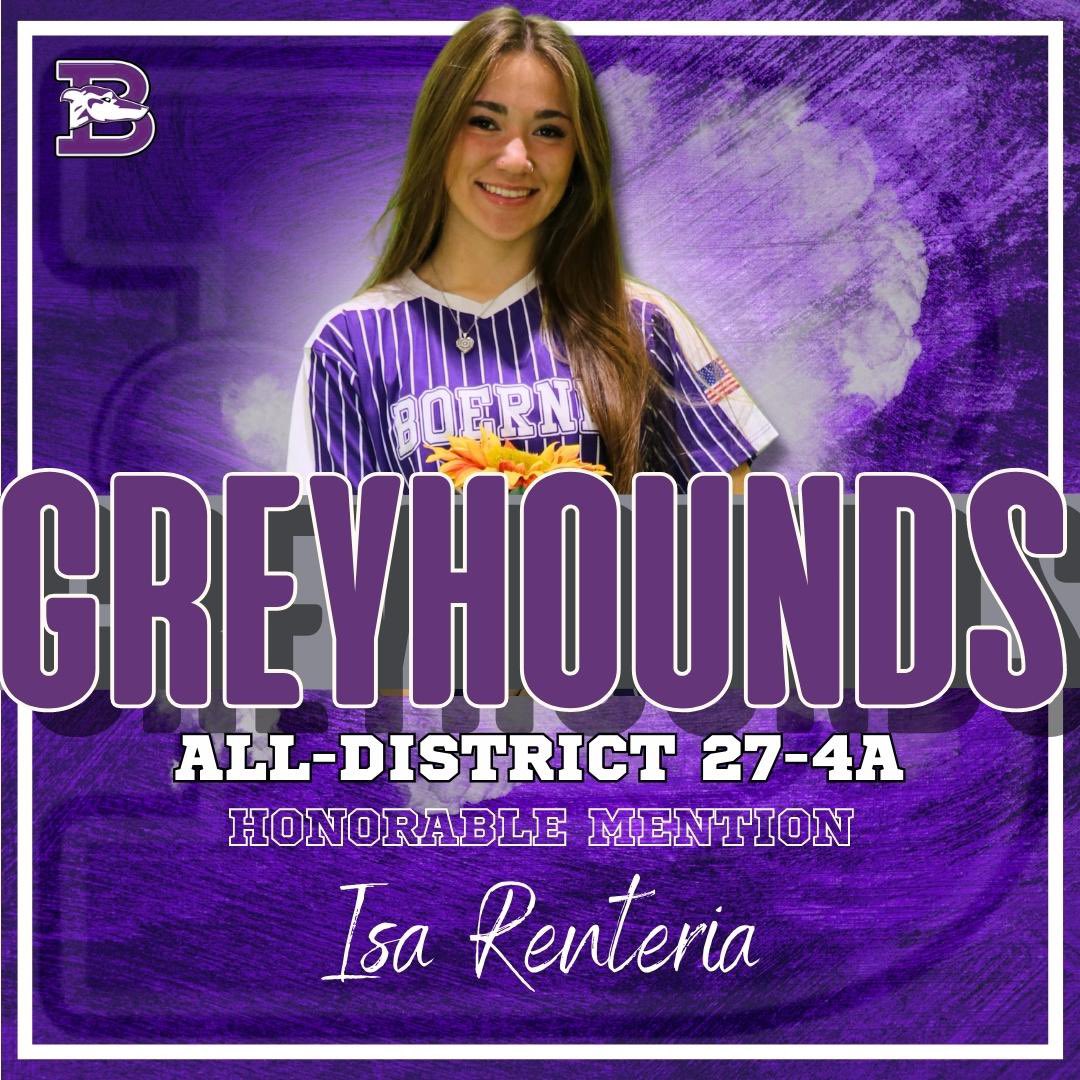 Boerne ISD on Twitter "RT greyhoundsb 🥎District 274A Honors 📢