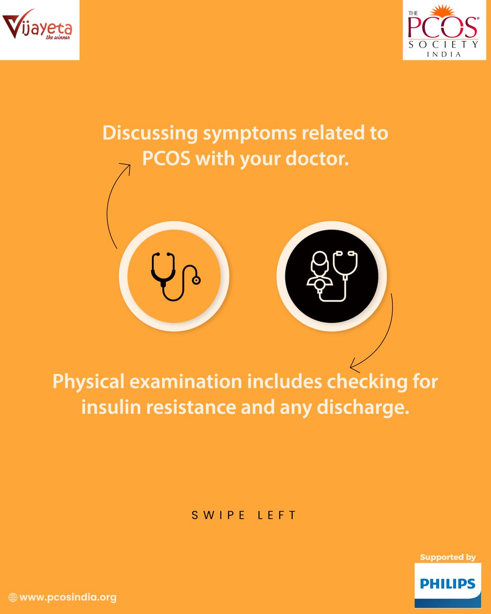 ThePCOS_India's tweet image. There is no single, specific test to detect and diagnose PCOS. Your doctor will discuss, study and analyze PCOS in various discussions and tests. 

Stay tuned to our page for more updates on how to diagnose, deal with, and manage your lifestyle with PCOS.

#pcoscommunity #pcos