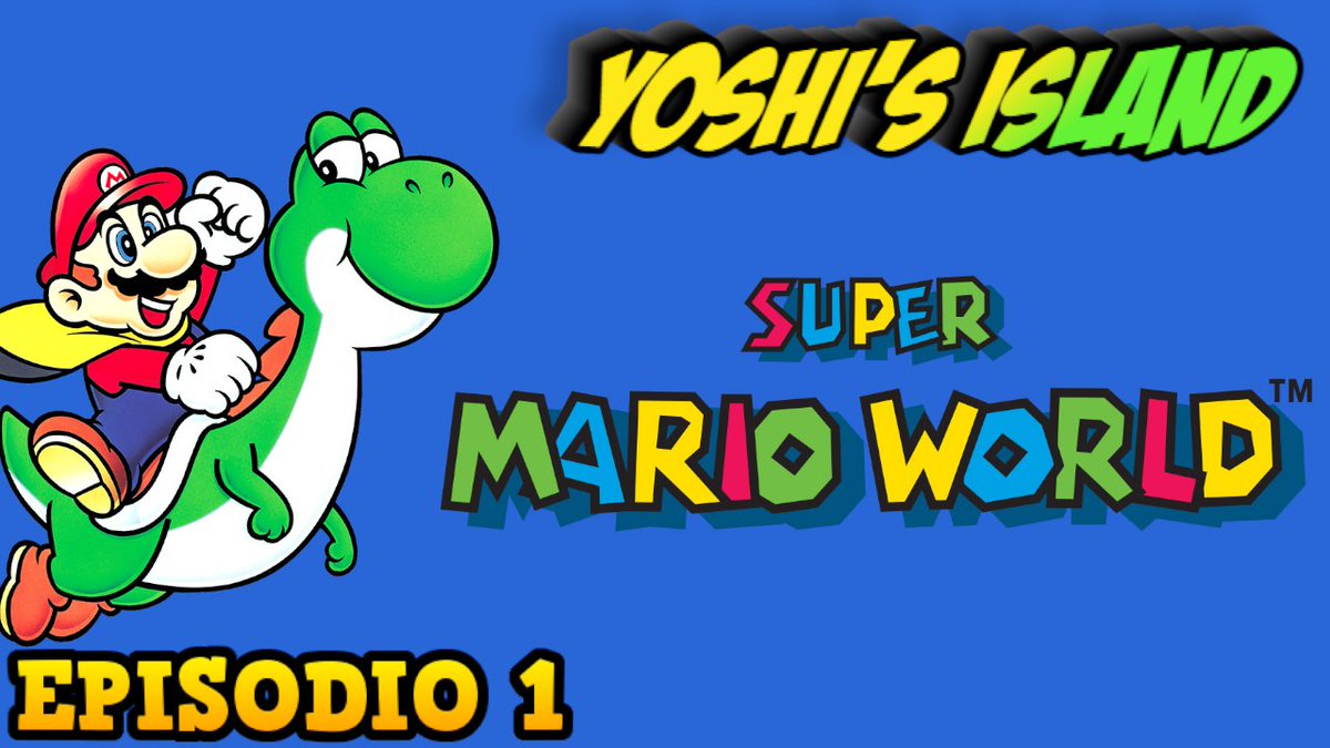 🔴SUPER MARIO WORLD (GBA) - SERIE COMPLETA. Ep. 1: YOSHI'S ISLAND
▶️ youtu.be/pYJhDCrswQY

#SuperMarioBros #NintendoSwitchOnline #NintendoSwitch