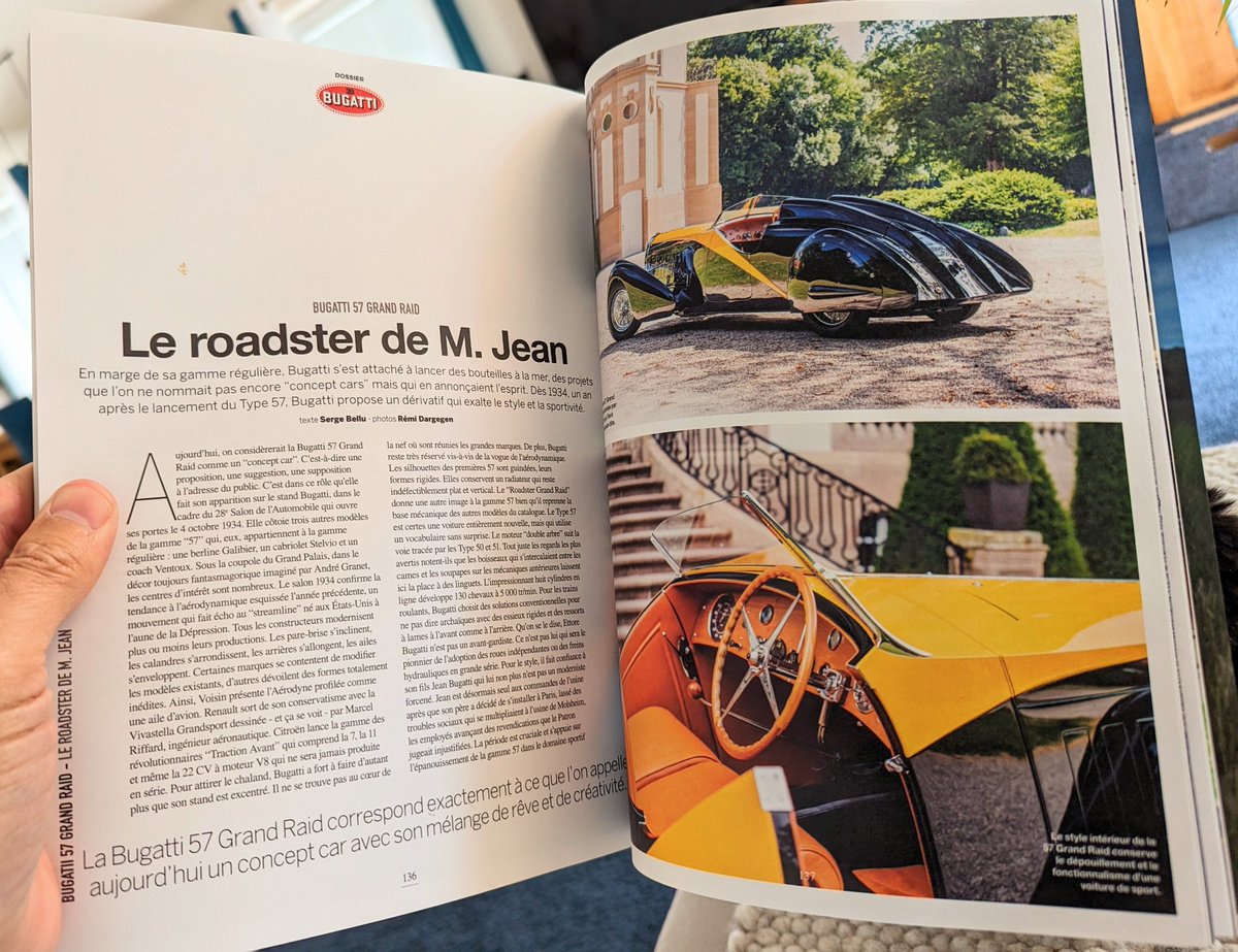 JMJuchet's tweet photo. Auto Heroes 031: encore une fois subjugue par les sujets propres a faire battre le coeur des passionnes d'Auto avec un grand A! #AutoHeroes @AriVatanen @Bmwfrance_ #JeanBugatti @Bugatti #SergeBellu #JPRenvoize
#Belluci #FemmesauVolant https://t.co/jAslCAacCo