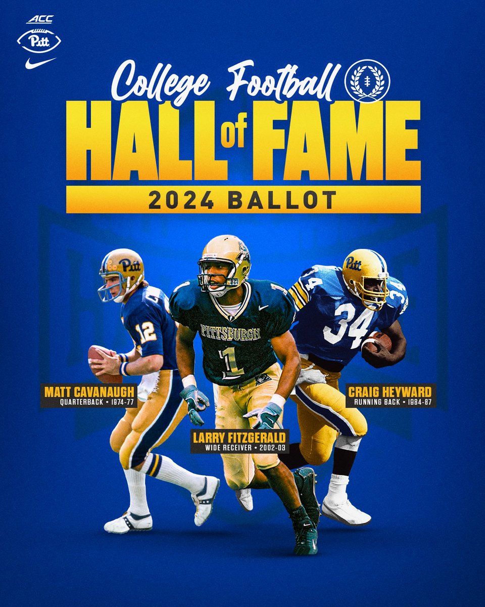 Pitt Football on Twitter "2024 College Football Hall of Fame