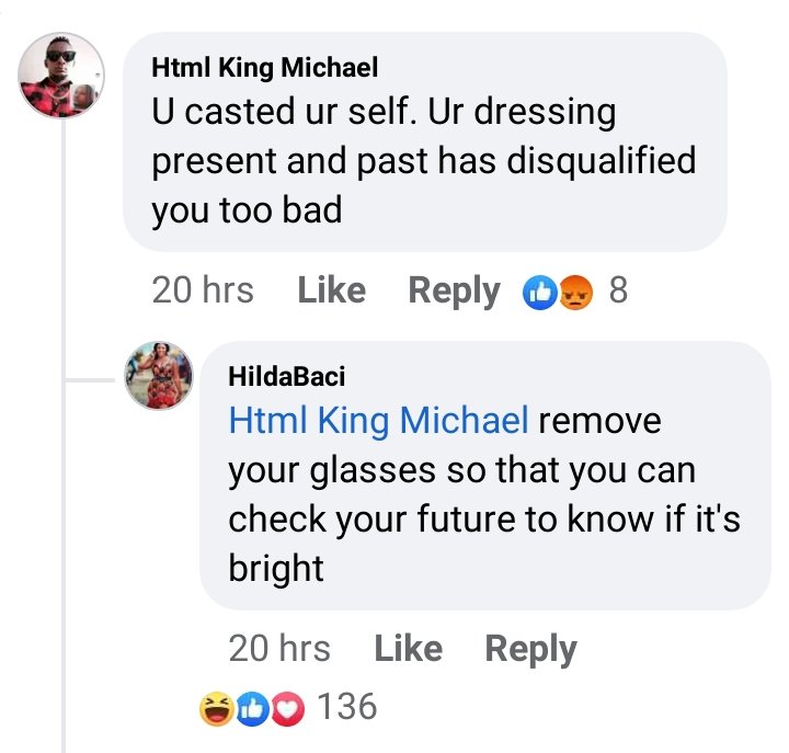 ComrTerry's tweet photo. I love this reply, Chefhilda is a comrade in vawulence. https://t.co/LOoX4T7pqU