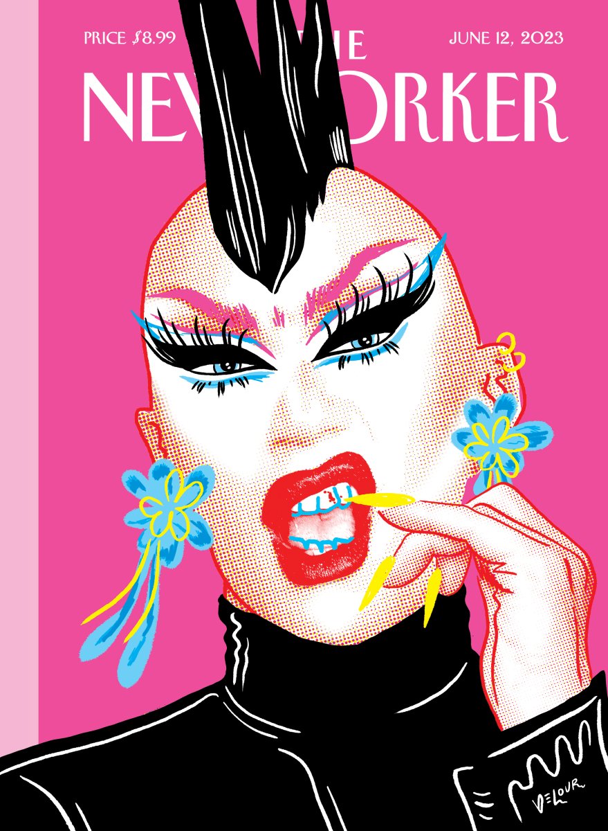 This week’s cover, “The Look of Pride,” by <a href="/sasha_velour/">Sasha Velour</a>. #NewYorkerCovers nyer.cm/9cu5cYO