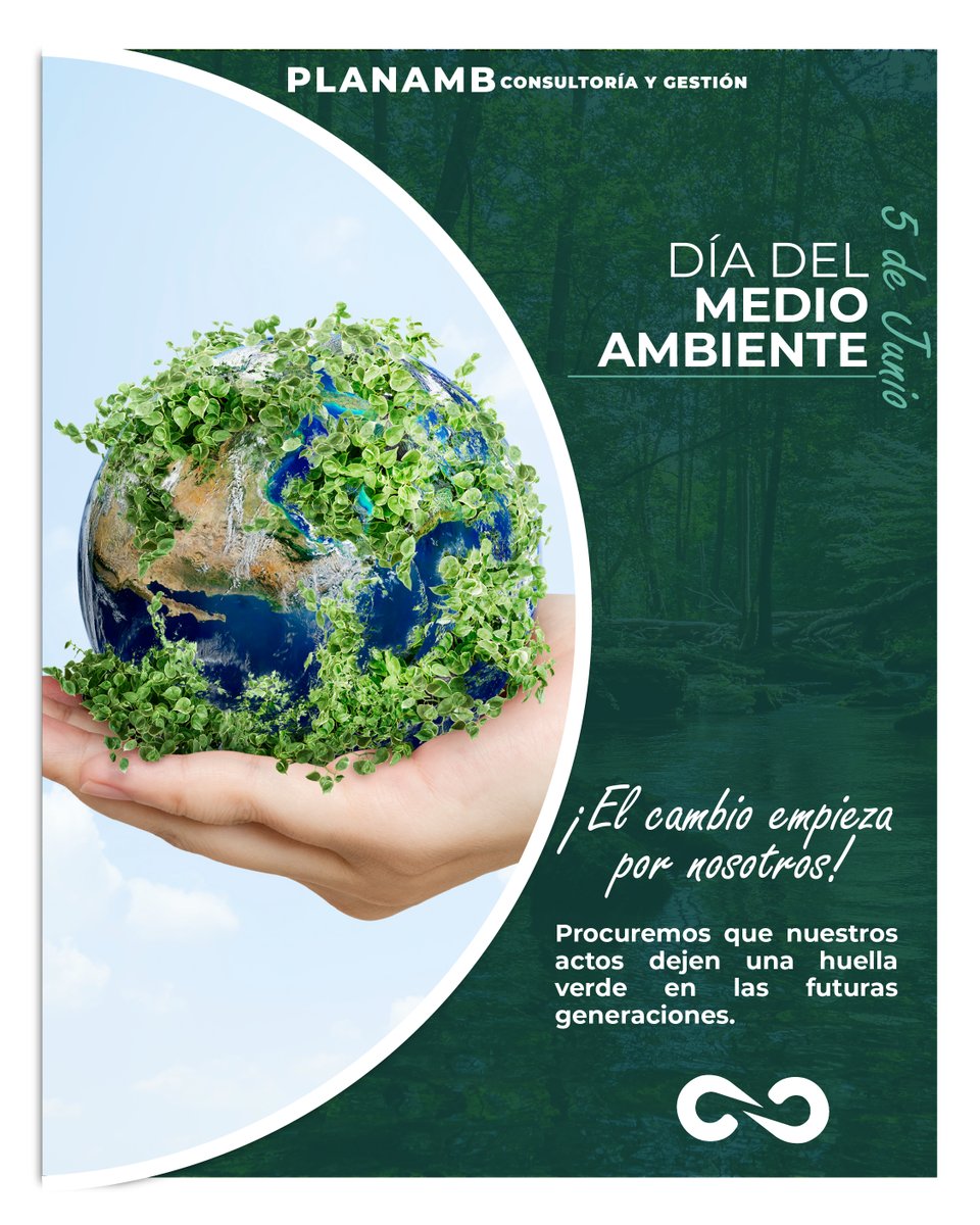 Hoy 05 de junio se celebra el 50 aniversario 🎉💚#DiaMundialDelMedioAmbiente un evento anual instaurado por la 👥Asamblea General de las Naciones Unidas con el objetivo de fomentar la conciencia global y la acción en favor de nuestro planeta.🌎💚