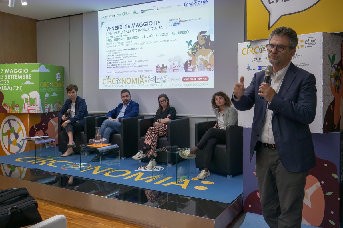 Si è chiusa l'edizione primaverile di <a href="/circonomia/">Circonomia</a>: il Festival Internazionale dell'#EconomiaCircolare e della Transizione Ecologica realizzato in collaborazione tra #Eprcomunicazione e <a href="/erica_ambiente/">ERICA</a>

Appuntamento al 14 Settembre per l'edizione autunnale: circonomia.it/il-festival/pr…