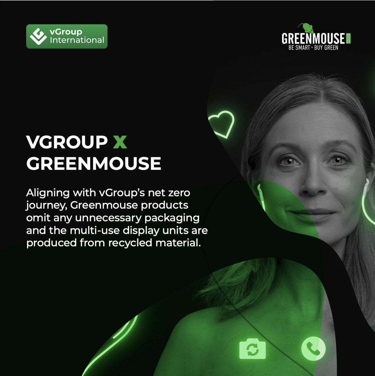 vGroup International has partnered with GreenMouse International B.Vfor the UK distribution of its mobile phone accessories.