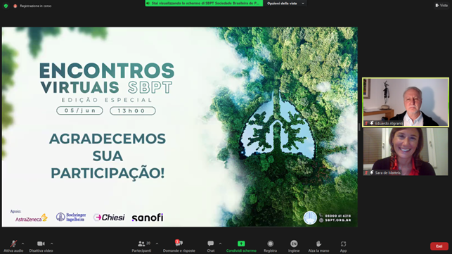 SaraOccEpi's tweet photo. Obrigada Dr Algranti and #SBPT for inviting me to talk about the global burden of occupation cancer! It was great sharing our thoughts on how to prevent it . Let's start from the global asbestos ban! @ALATorax @ATS_EOPH @ERS_Assembly6 @Linda_ADAO @GBAN_Asbestos https://t.co/GIDtQjP6SS
