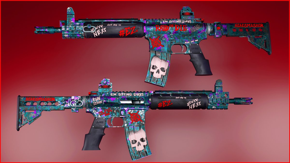 Hello.👋

Stained Prediction - LR-300:
steamcommunity.com/sharedfiles/fi…

<a href="/gerrmanman/">ThatGermanGuy</a>
@helkus
<a href="/playrust/">Rust</a>
#rust #rustskins #rustworkshop #playrust #rustgame #steamworkshop