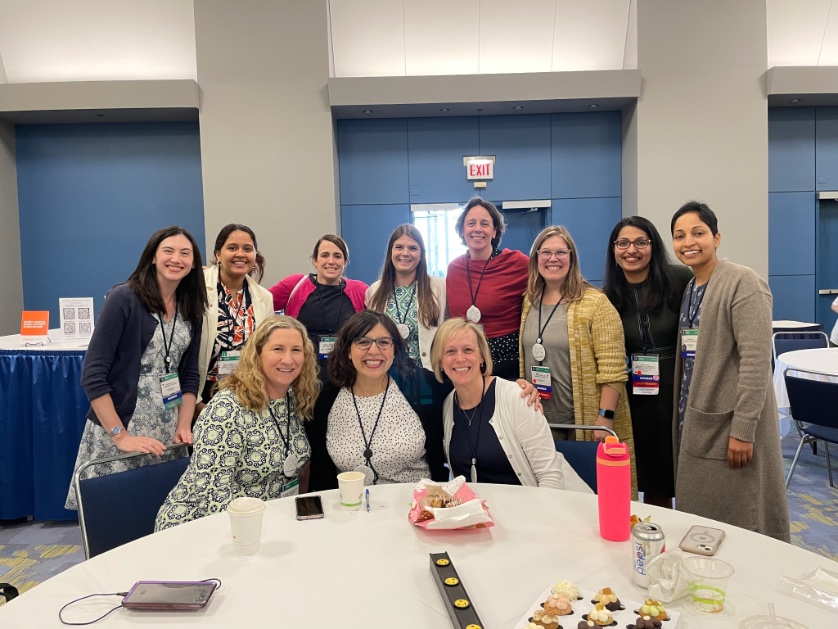 DevikaDasMD's tweet photo. The most amazing onc meded community of practice session at the Wolfpack lounge #ASCO23 @ASCO 

@HemOncFellows 
@HemOncWomenDocs 
@DocLHenry @rosensteinl @luvpooh101 @doctormb1 @KolluVidya @OncMedEdCoP https://t.co/VkBeZFxJlb