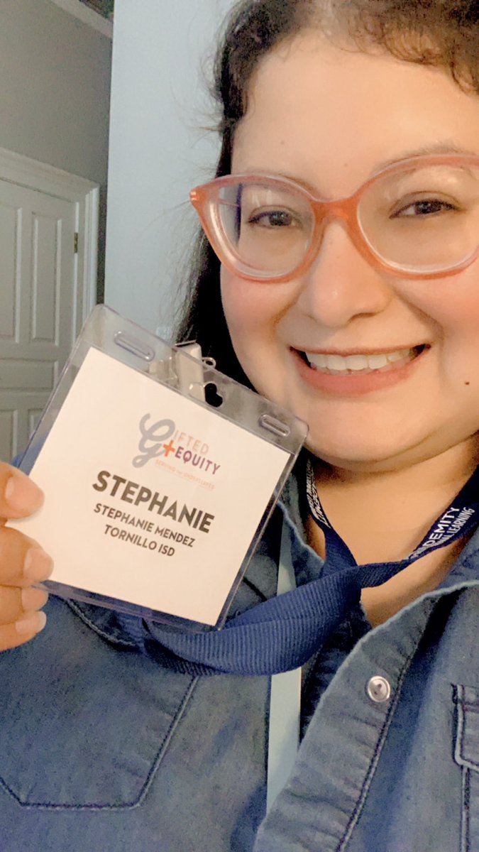 MendezArt_TISD's tweet image. Excited to be at the Gifted and Equity Conference! Today’s sessions are focusing on Social Emotional skills and nurturing of our students. ❤️‍🩹🐾 #TISDProud #tagt #GiftedAndEquity
