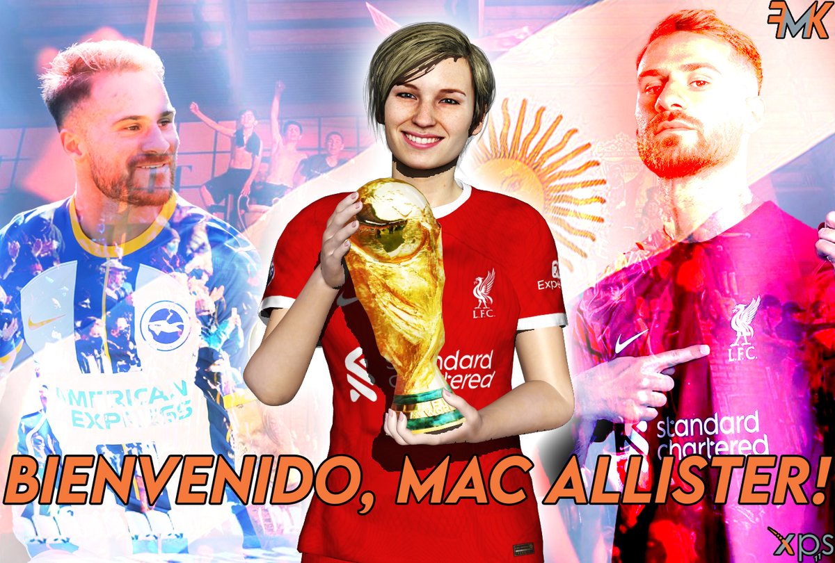 Argentine World Cup winner Alexis Mac Allister is now a Liverpool player!!! Bienvenido amigo!
@FlavioLuccisano, your Argentine boy is now in Liverpool 🤭 Hope he'll be useful for us.
#cassiecage #Liverpool #LiverpoolFC @noobde #MortalKombat1 #MortalKombat11 #MortalKombat12 #YNWA