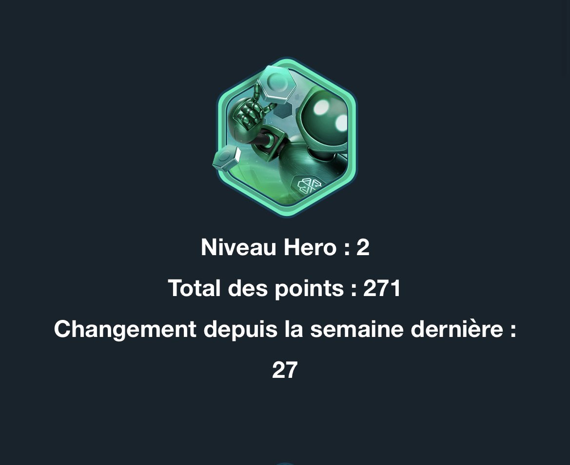 Et on avance… on avance… 🤩✅
#swissborg #heroscore #WeAreSwissborg #CHSB #justkeepgoing and #NeverGiveUp