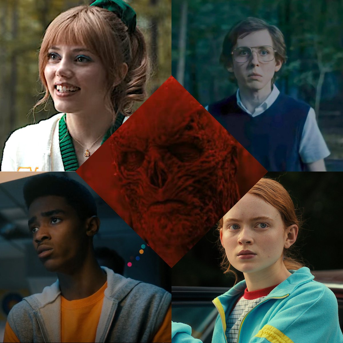 i need to know how far back the foreshadowing in stranger things goes, cause i swear the mobile in jane's baby room (which the camera pans in on TWICE) was an easter egg for vecna below his 4 victims. they're even color coded for each one's attire, with a music symbol above them!