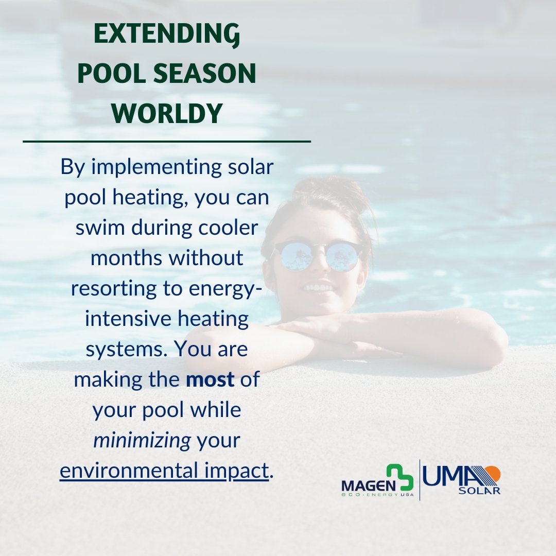 mageneco_us's tweet image. This World Environment Day, let's explore how solar pool heating can contribute to a sustainable and eco-friendly future. 🌍🌞🏊‍♂️ The link is in the bio for information on solar pool heating! #WorldEnvironmentDay #SolarPoolHeating #SustainableLiving #RenewableEnergy #SolarHeating