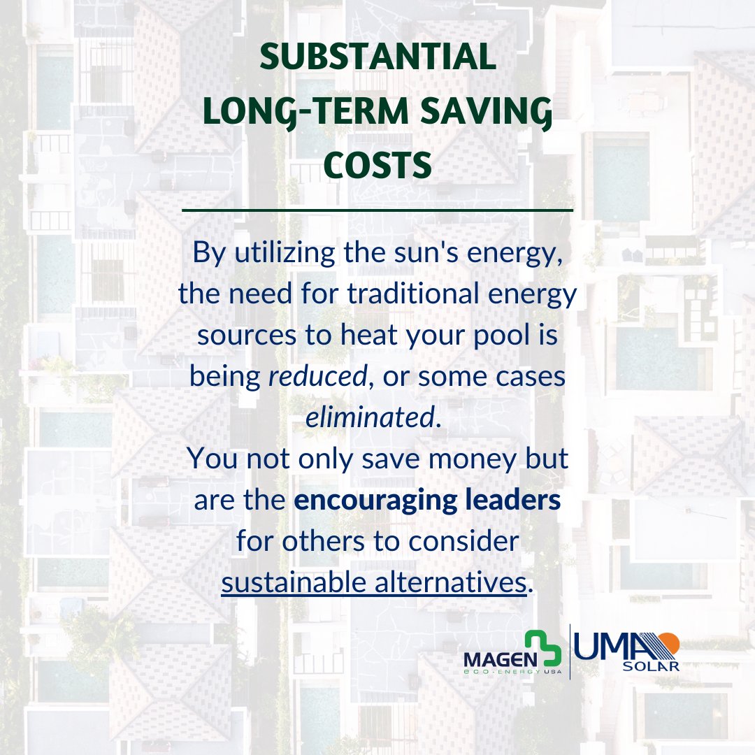 mageneco_us's tweet image. This World Environment Day, let's explore how solar pool heating can contribute to a sustainable and eco-friendly future. 🌍🌞🏊‍♂️ The link is in the bio for information on solar pool heating! #WorldEnvironmentDay #SolarPoolHeating #SustainableLiving #RenewableEnergy #SolarHeating