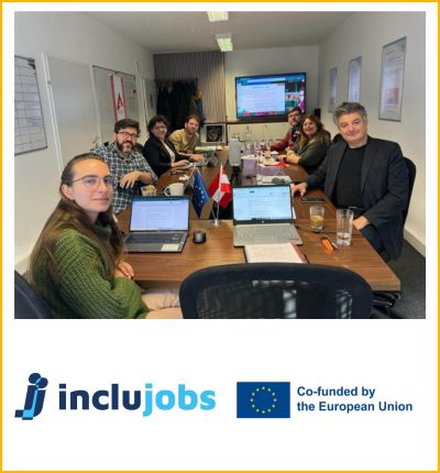 AIJU_Tecnologi's tweet photo. Personal técnico de #AIJU participó en la reunión de lanzamiento del proyecto #INCLUJOBS, que tiene como objetivo promover la empleabilidad de las personas con #discapacidad intelectual.
¿Quieres saber más sobre este proyecto❓👉 https://t.co/82J5j7CCgw
#formación #empleo https://t.co/hJ00g5IHJK