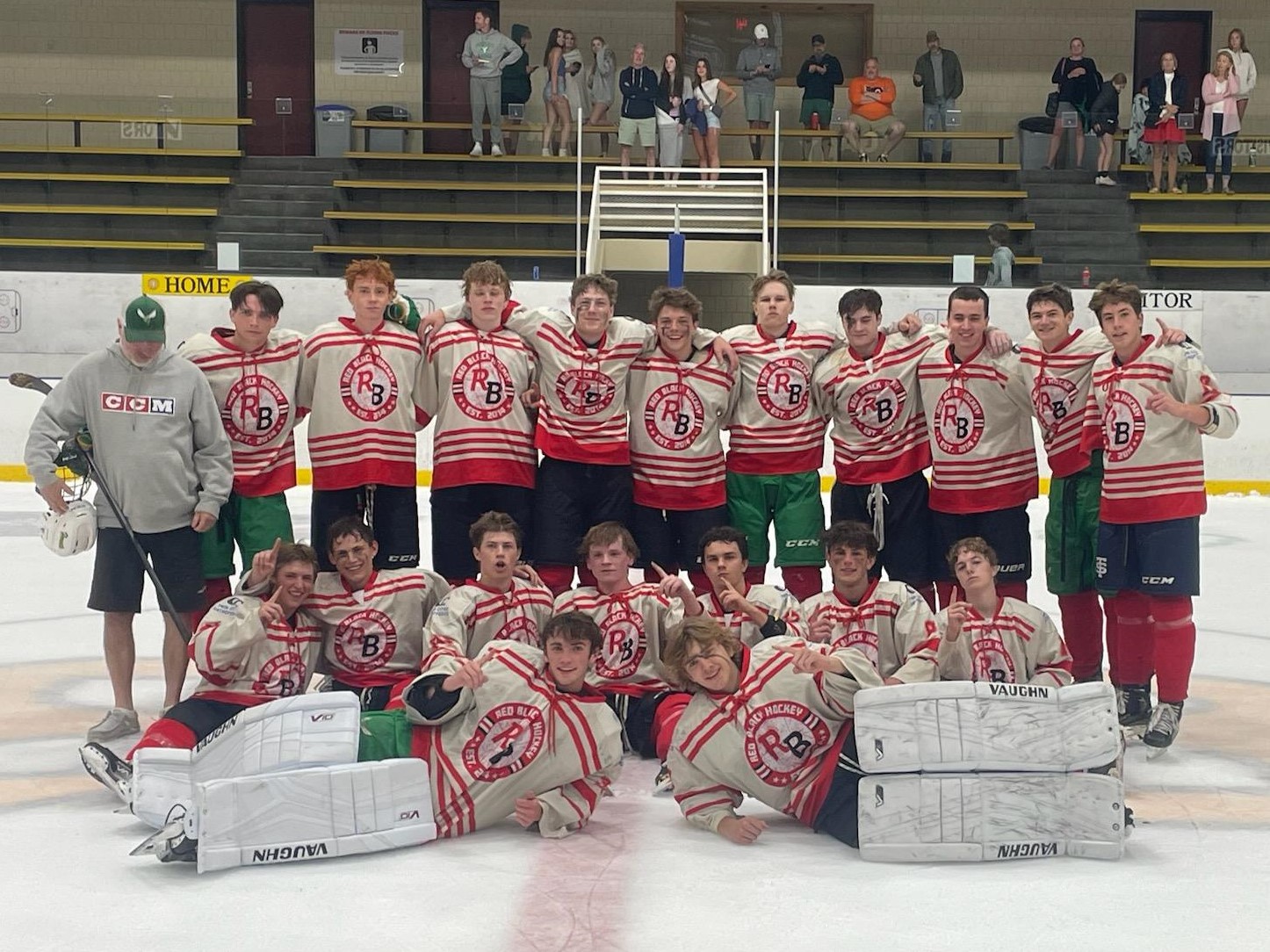 Red Black Hockey on Twitter: Team Red - 2021 Red Black Fall HS North  Champions @YouthHockeyHub  / Twitter