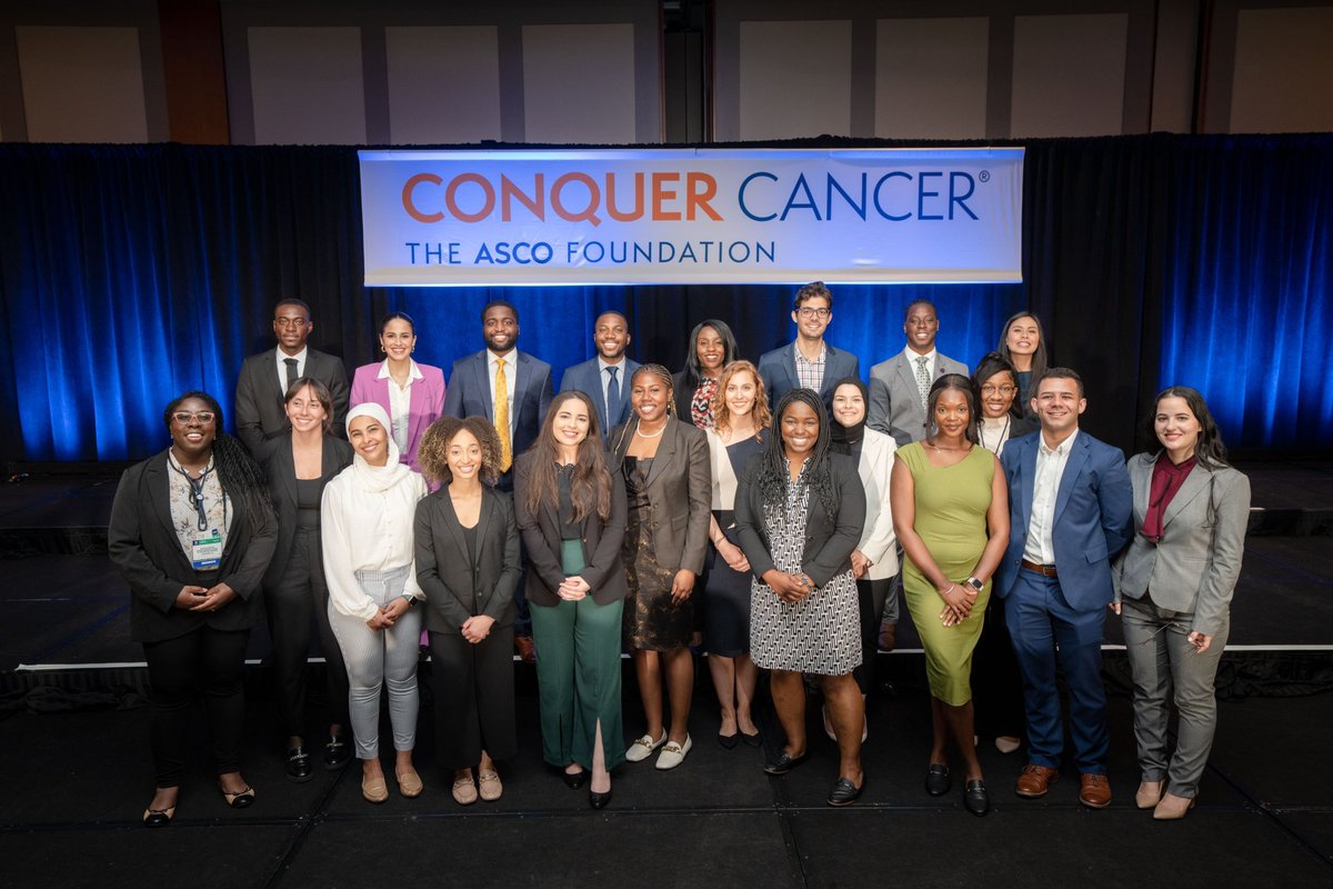 Thank you again @ConquerCancerFd for the Annual Meeting Research Award! 

#ASCO23 #ConquerCancer