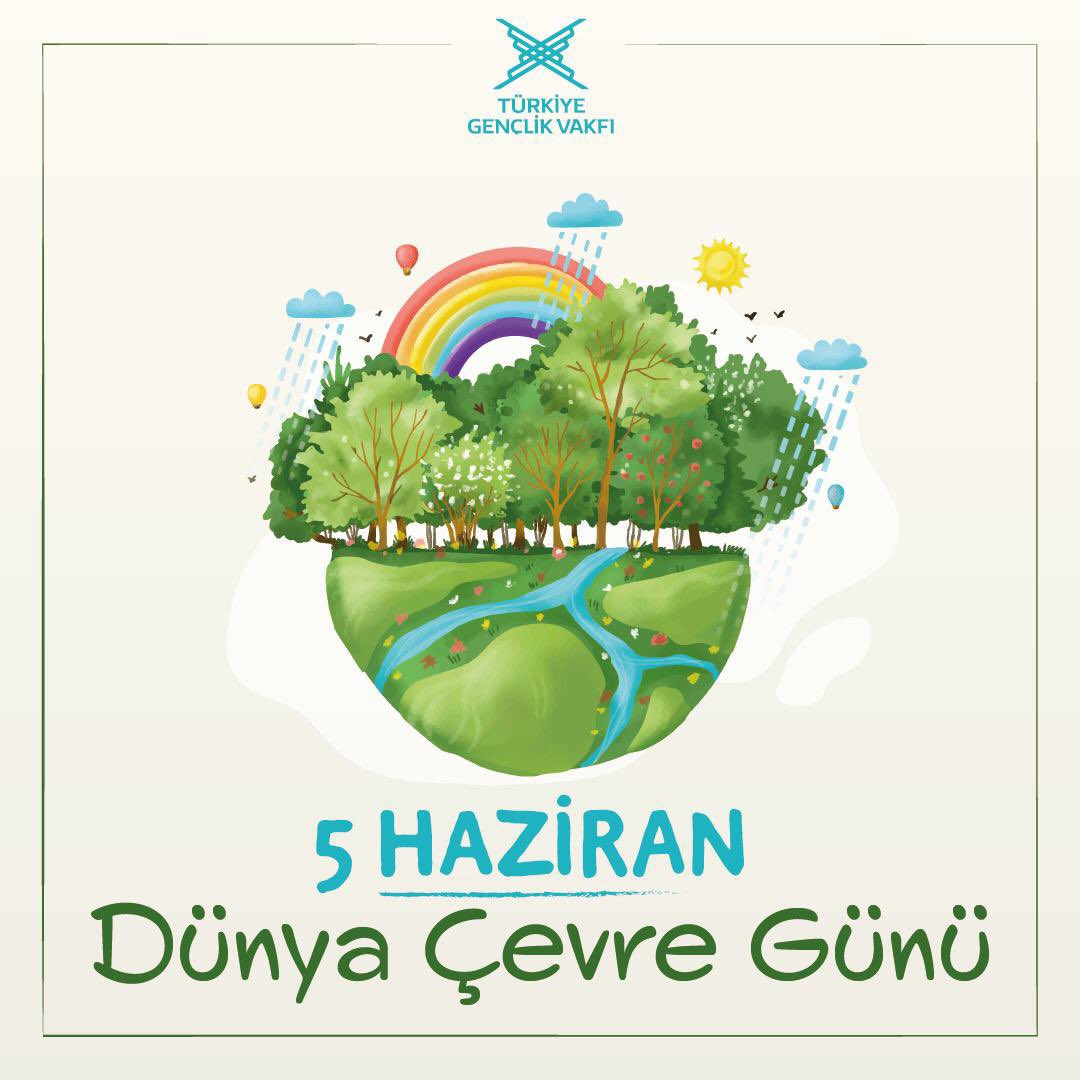 Tabiat bize verilmiş en büyük nimetlerdendir!☘️

Gençliğe daha yaşanabilir bir dünya bırakmak için harekete geçelim!🌎

#DünyaÇevreGünü