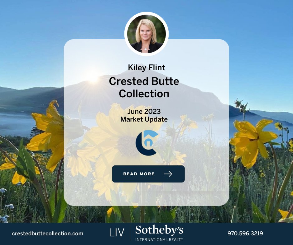 Check out current market conditions for #CrestedButte #realestate as of June 2023. 

crestedbuttecollection.com/2023/06/01/rea…

#crestedbutterealestateagent #kileyflint #crestedbuttecollection #LIVCrestedButte #LIVSIR #LIVSothebys #realestate #marketupdate #markettrends #realestatemarketupdate