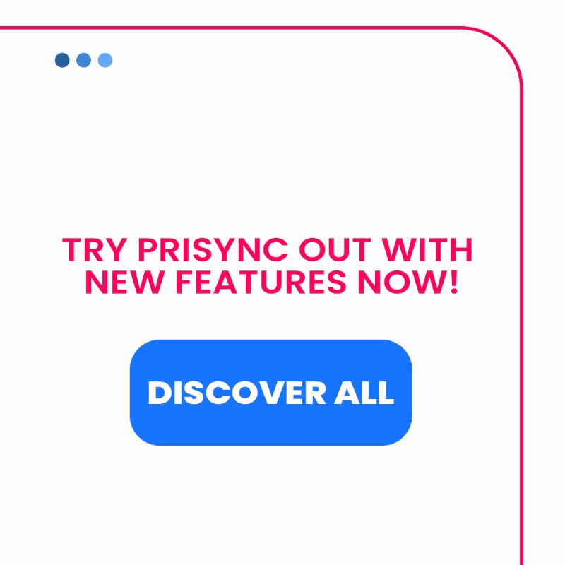 PrisyncCom's tweet photo. 👀 What is the new Hybrid model of Prisync? 

Competitor price monitoring is a must for #ecommercebusinesses; learn new models to ease your #pricing decisions! 😎🔥

You can always register to test it out! 😎

#pricetracking #pricemonitoring #pricingoptimization