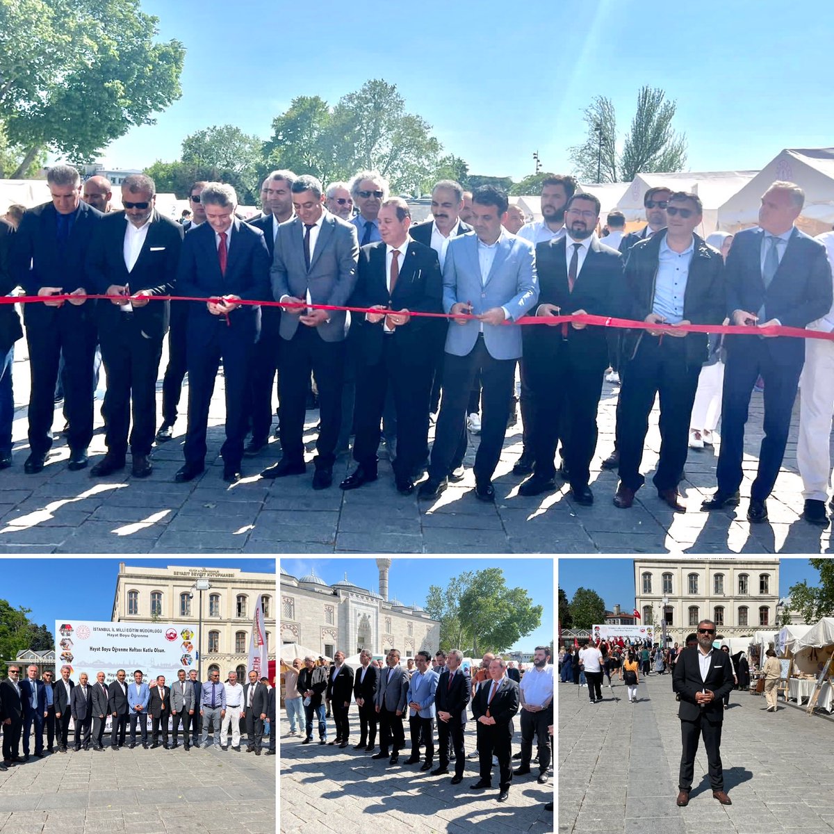 Büyük bir organizasyonu (İstanbul Hayat Boyu Öğrenme Şenlikleri’ni) yüzümüzün akıyla ve İl Milli Eğitim Müdürümüz Sn.Levent Yazıcı’nın açılıyla gerçekleştirdik. ⁦<a href="/mebhbogm/">MEB Hayat Boyu Öğrenme Genel Müdürlüğü</a>⁩ ⁦<a href="/istanbulilmem/">İstanbul İl Millî Eğitim Müdürlüğü</a>⁩ ⁦<a href="/TC_Kagithane/">Kağıthane Kaymakamlığı</a>⁩ ⁦<a href="/KagithaneHem/">Kağıthane HEM</a>⁩