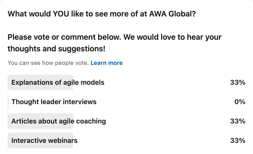 Have your say about our content!

Comment here, or join our poll over at LinkedIn: linkedin.com/feed/update/ur…

#talktous #haveyoursay #comment