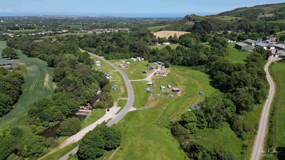 manxscenes's tweet image. Sulby Claddagh Camp Site mid TT Week 2023 (5th June 2023) and thats about as busy as it gets! I have a picture from a few years back and it was absolutely full #iom #isleofman #sulby #sulbycladdagh #campsite #iomtt