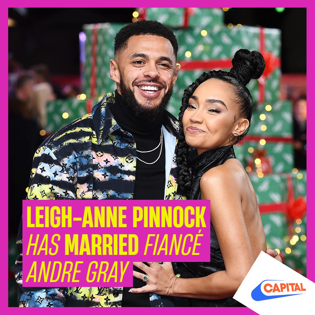 Little Mix star Leigh-Anne Pinnock is married! 🎉 Leigh-Anne and Andre Gray apparently tied the knot in Jamaica this weekend, surrounded by their friends and family, including bandmate Jade Thirlwall 💞